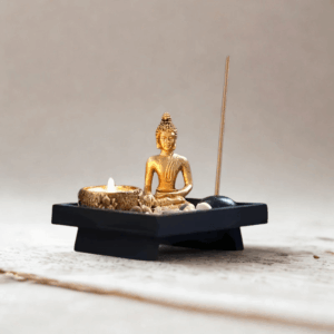 Zen Buddha portacandele Set