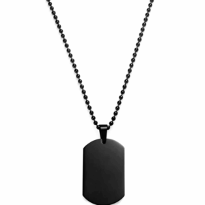 Collana a Black Dog Tag