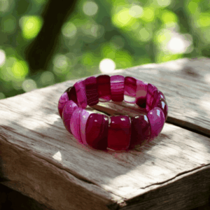 Braccialetto di ametista Purple Rain