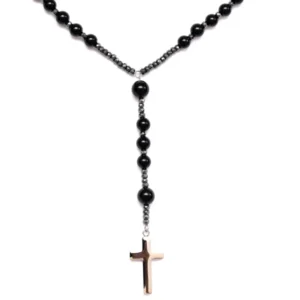 Collana a Onice Cross