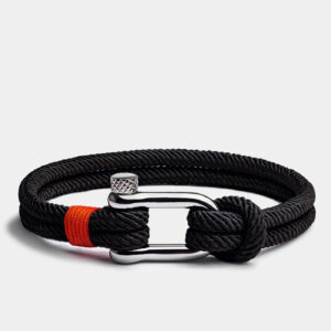 Bracciale da uomo Alchor Black