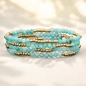 Bracciale in Golden Amazzonite