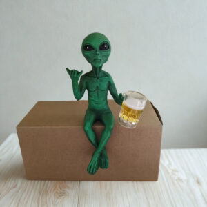 Divertente decorazione aliena