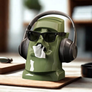 Portarotolo di carta multifunzionale moderno - verde