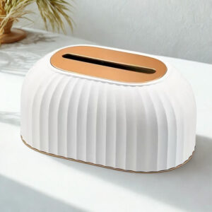 Elegante portarotolo di carta assorbente - bianco