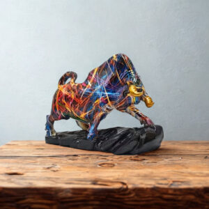 Statua del toro Boho