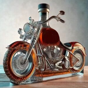 Portabevande in vetro -motociclo