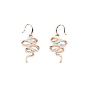 Serpentin White Orecchini