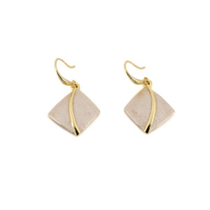 Rombo Beige Orecchini