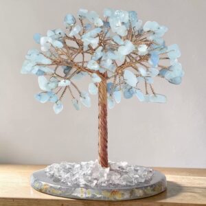 Albero fortunato - acquamarina