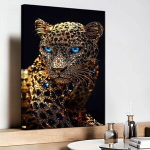 Leopardo - foto incorniciata
