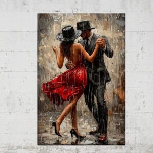 Coppia che balla - foto incorniciata