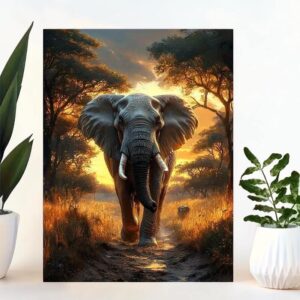 Elefante - foto incorniciata