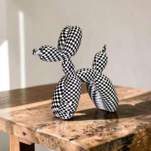Statua del cane a palloncino di Pepita