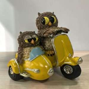 Gufi motociclisti - gialli